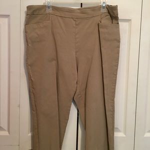 Women’s Plus Size Crop Pants. Stretchy!